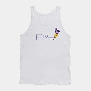 Touchdown Vikings! Tank Top